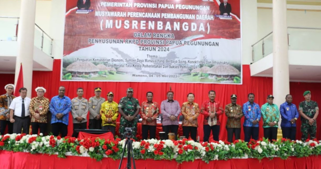 Dandim 1702/JWY Hadiri Musrenbang Dalam Rangka Penyusunan RKPD Papua ...